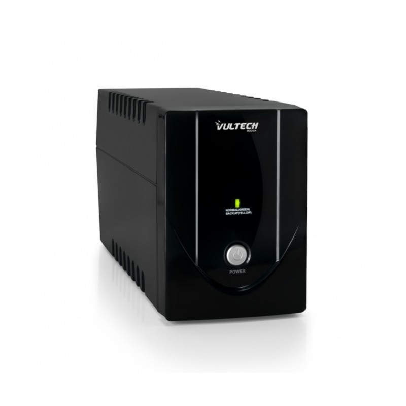UPS Vultech 800VA 440W gruppo continuità 2 prese AC batteria 12V 7Ah UPS Vultech 800VA 440W gruppo continuità 2 prese AC batteria 12V 7Ah