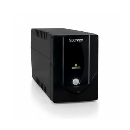 UPS Vultech 800VA 440W gruppo continuità 2 prese AC batteria 12V 7Ah