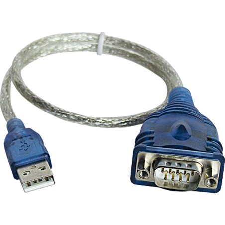 Adattatore USB a RS232 9 Pin Maschio Atlantis P006-U1SP-9M-TBL