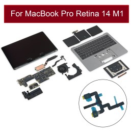 Cavo flat microfono per Macbook Pro 14 M1 A2442 EMC3650 2021