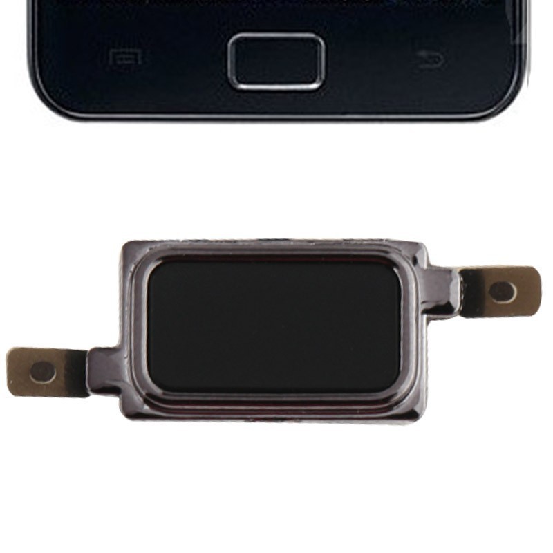 Tasto Home Nero per Samsung Galaxy S2 GTI9100 Ricambio Pulsante