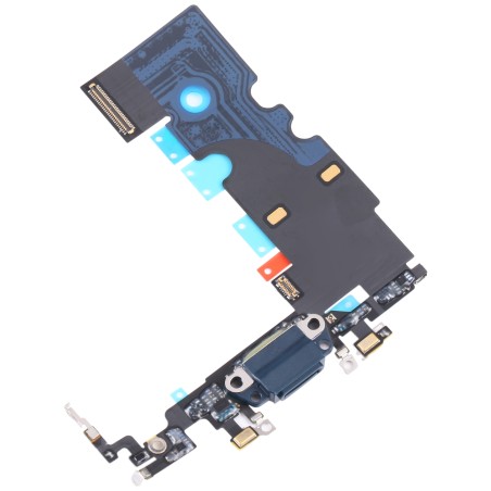 Connettore ricarica iPhone SE 2022 3rd Gen microfono blu