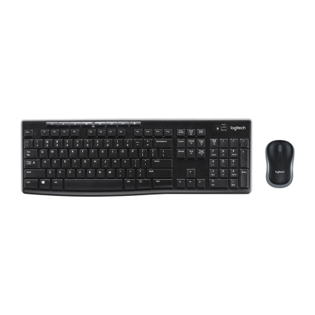 Logitech MK270 Combo Tastiera e Mouse Wireless Tastiera Italiana QWERTY Nero 920-004512
