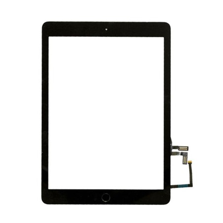 Touch Screen Apple iPad 5 Air A1822 A1823 vetro Nero tasto home