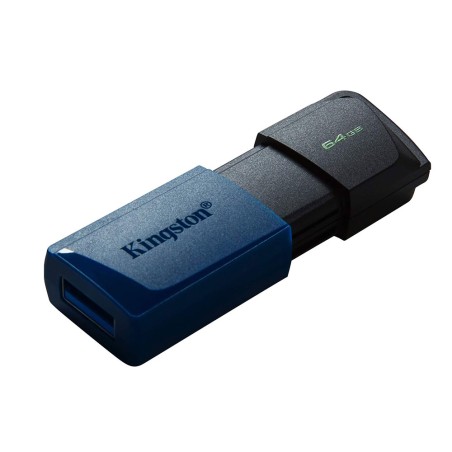 Kingston Pendrive 64GB USB 3.2 DataTraveler Exodia M Nero Blu