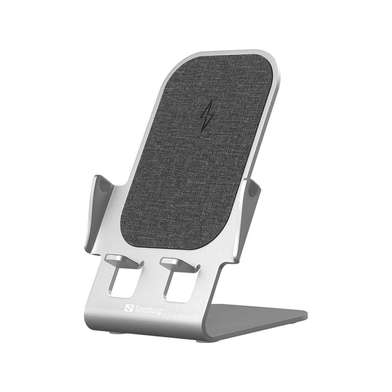 Caricatore wireless orizzontale e verticale Sandberg per smartphone Caricatore wireless orizzontale e verticale Sandberg per smartphone