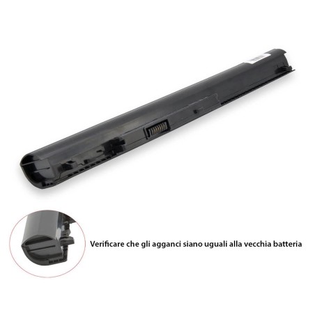 Batteria 38Wh per Hp TouchSmart 14 Serie – 14.4-14.8 V / 2200 mAh