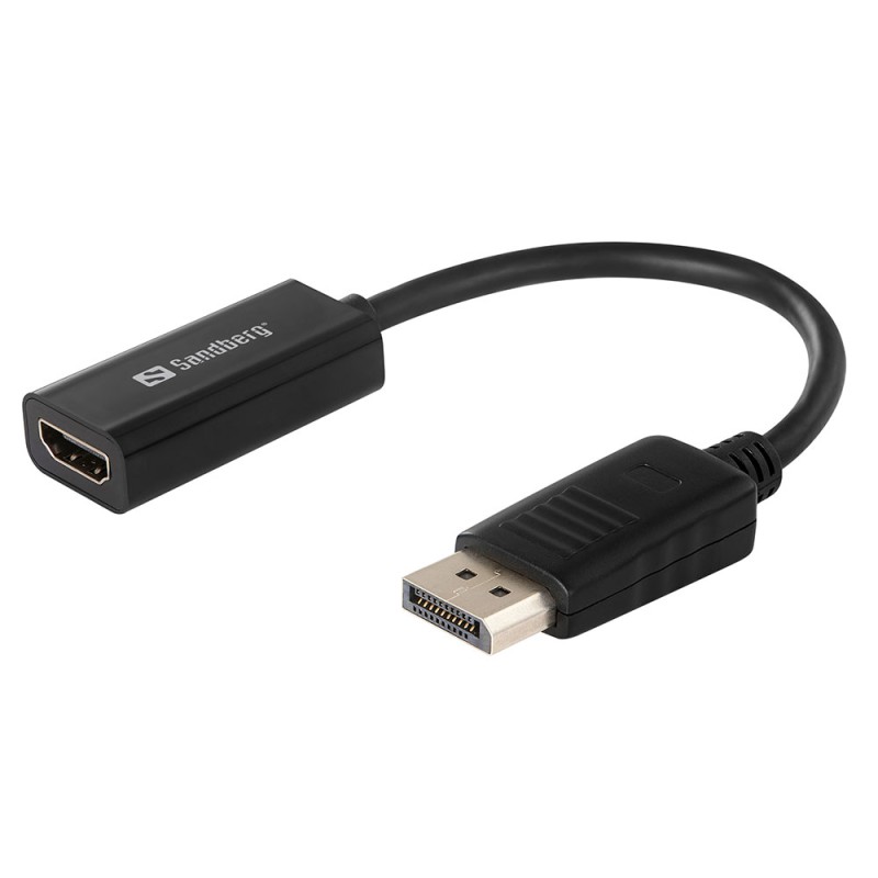 Adattatore Video da DisplayPort ad HDMI Sandberg Adattatore Video da DisplayPort ad HDMI Sandberg