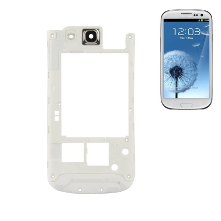 Cover Telaio Centrale Middle Frame Bianco Galaxy S3 I9300