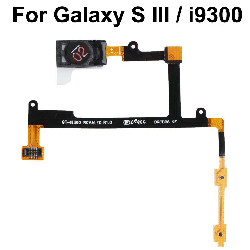 Flat Auricolare Audio per Samsung Galaxy S3 I9300 Ricambio