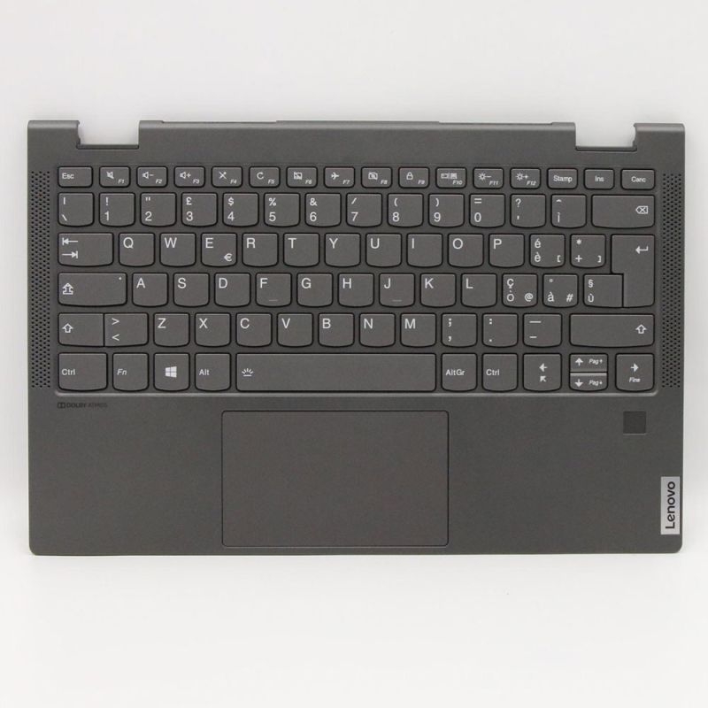 Cover Palmrest Tastiera Italiana Retroilluminata Lenovo Yoga C640 Grey 5CB0W43768 Cover Palmrest Tastiera Italiana Retroilluminata Lenovo Yoga C640 Grey 5CB0W43768