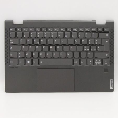 Cover Palmrest Tastiera Italiana Retroilluminata Lenovo Yoga C640 Grey 5CB0W43768