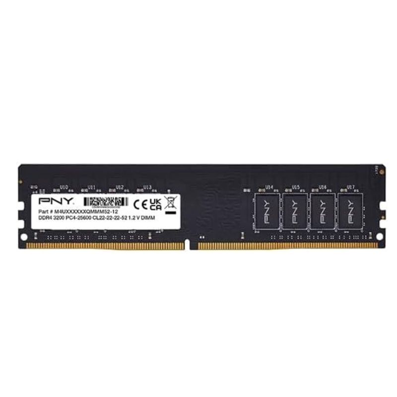 RAM DDR4 16GB DIMM 3200MHz Bulk PNY- Memoria per PC Desktop RAM DDR4 16GB DIMM 3200MHz Bulk PNY- Memoria per PC Desktop