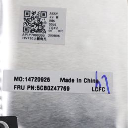 Cover Palmrest Tastiera ITA Lenovo V17-IIL 82GX 5CB0Z47769 Originale Grigio