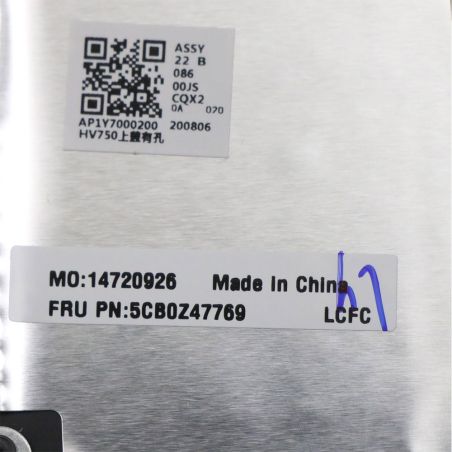 Cover Palmrest Tastiera ITA Lenovo V17-IIL 82GX 5CB0Z47769 Originale Grigio