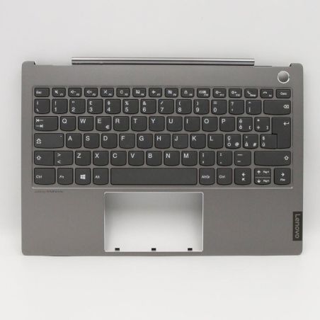 Cover Palmrest Tastiera ITA Lenovo ThinkBook 13s-IWL 5CB0U43253 Grigio