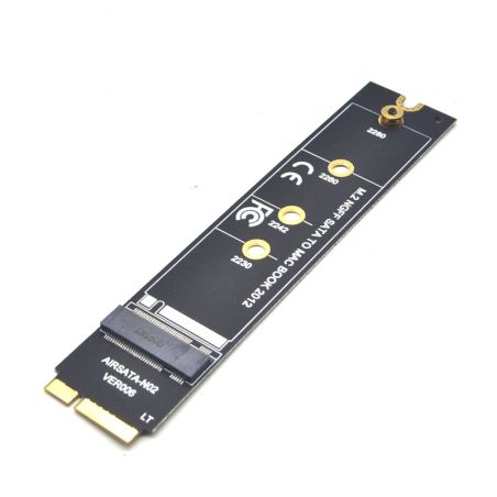 Adattatore M.2 NGFF SATA MacBook Air A1465 A1466 2012 + Kit Cacciaviti