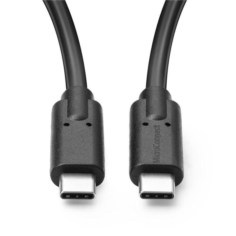 Cavo USB-C 3.2 Gen2 Video 4K 60Hz 10Gbps 100W PD 1m MicroConnect USBC-1501M Cavo USB-C 3.2 Gen2 Video 4K 60Hz 10Gbps 100W PD 1m MicroConnect USBC-1501M