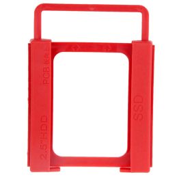 Adattatore SSD HDD 2.5" a 3.5" Montaggio su PC Desktop Bay Rosso