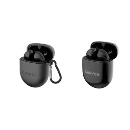 Auricolari Bluetooth Canyon TWS-6  Wireless In-Ear con Microfono e Custodia Nero Auricolari Bluetooth Canyon TWS-6  Wireless In-Ear con Microfono e Custodia Nero