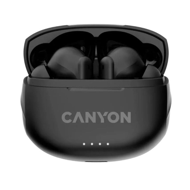 Cuffie Bluetooth TWS-8 Canyon True Wireless 32h Microfono Nero ENC Cuffie Bluetooth TWS-8 Canyon True Wireless 32h Microfono Nero ENC