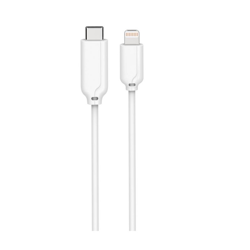 Cavo Ricarica Dati USB-C a Connettore Apple MFI 1m per iPhone iPad Bianco