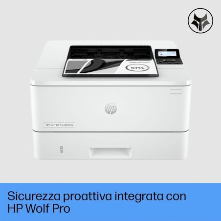 Stampante HP LaserJet Pro 4002dn 2Z605F Laser B/N Duplex LAN