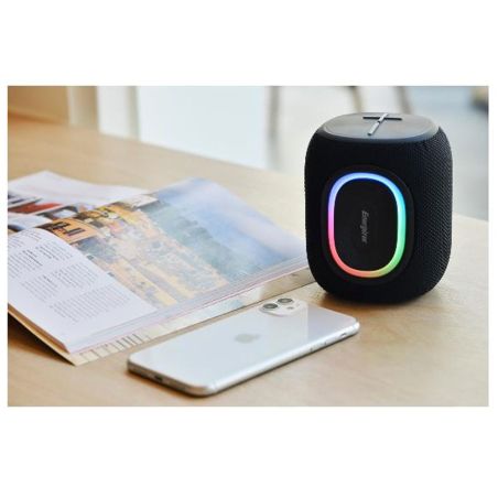 Speaker Cube BT Powerbank 8W RGB Portatile Nero Energizer