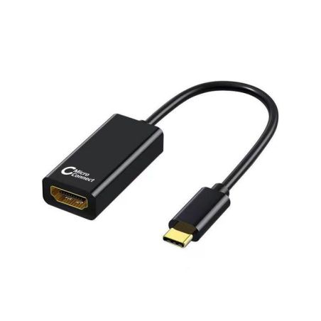 Adattatore USB-C HDMI MicroConnect 4K 60Hz Design Sottile Nero