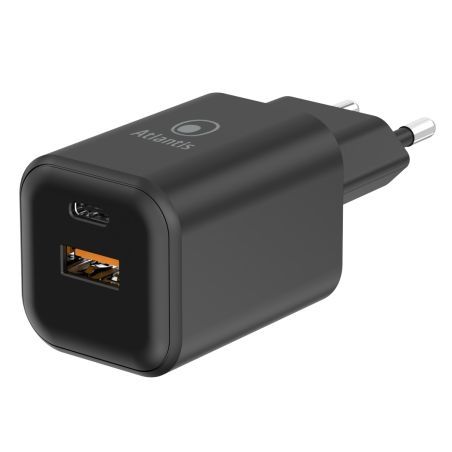 Alimentatore Notebook USB-C 65W GaN Atlantis PD + USB Universale