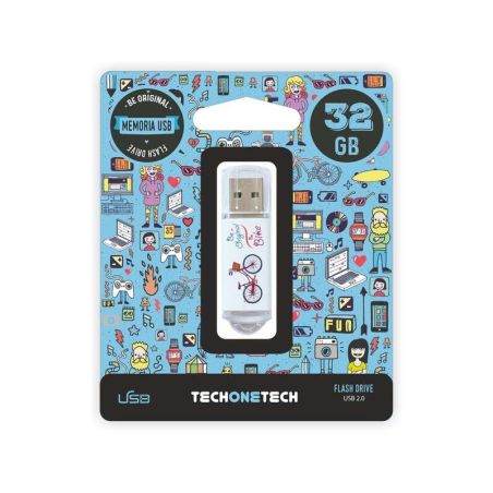 Pen Drive USB 32GB Tech One Tech Be Bike Memoria Flash USB 2.0