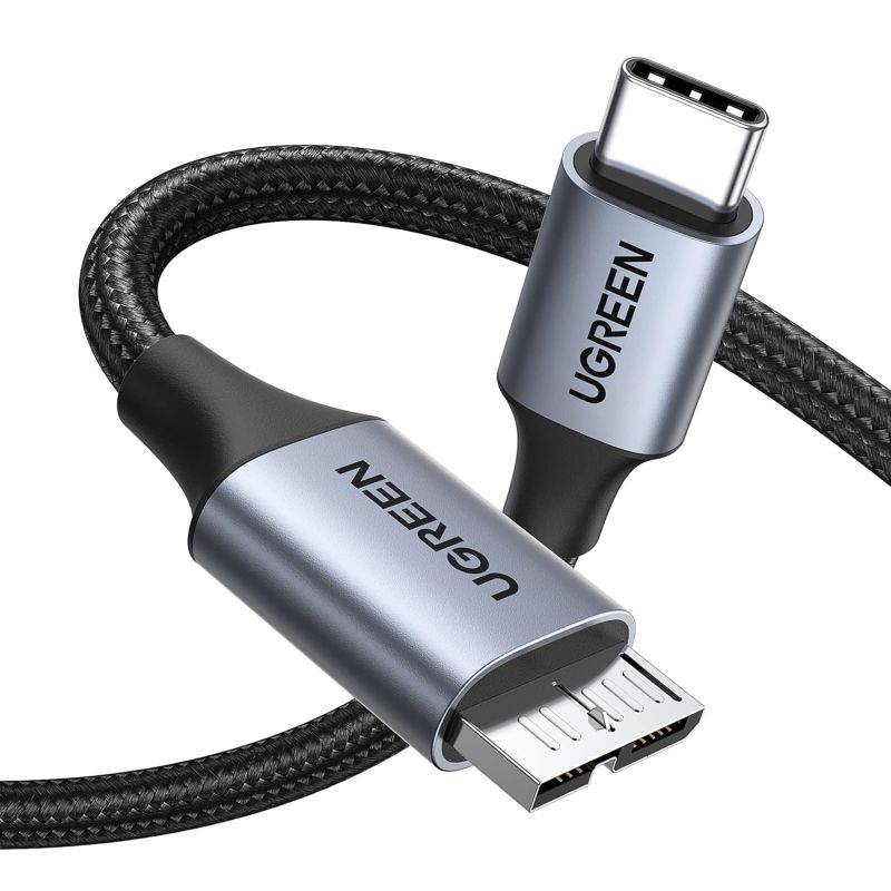 Cavo Type C a Micro USB 3.0 UGREEN 0,5m per HDD SSD Esterno