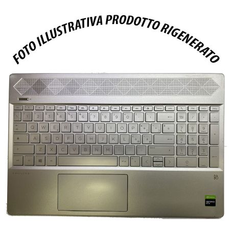 Palmrest HP Pavilion 15-CS Top Case Tastiera Touchpad Usato