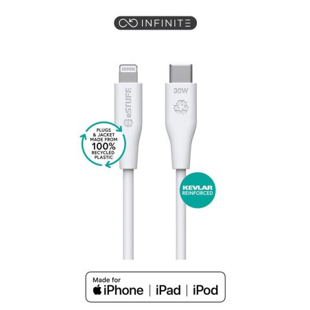 Cavo USB-C Lightning 1m MFi eSTUFF INFINITE Ricarica iPhone