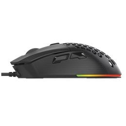 Mouse Gaming Sandberg FlexCover 6D 12800 DPI RGB USB Ergonomico