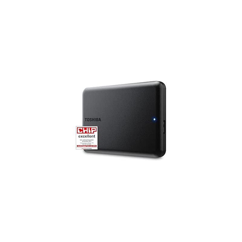 Toshiba Canvio Partner 1TB Hard Disk Esterno USB 3.2 Portatile Nero