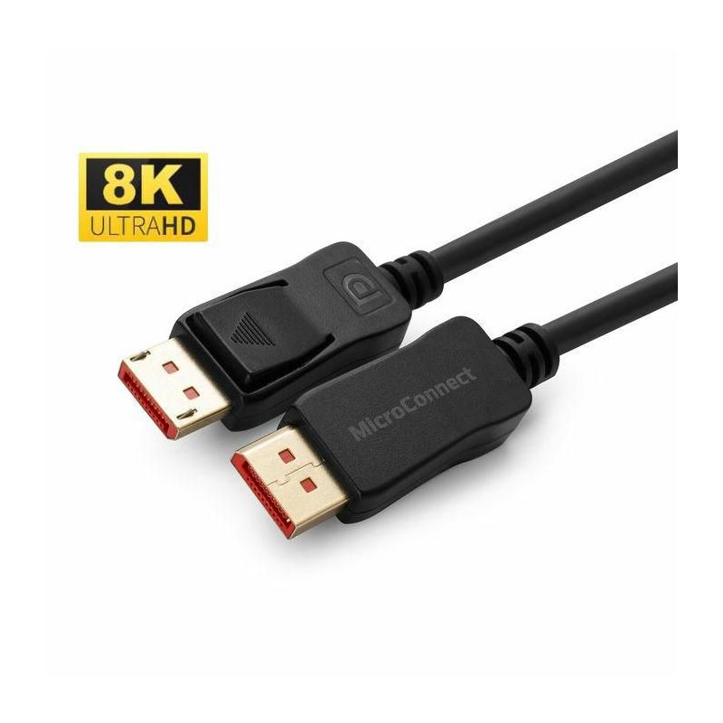 Cavo DisplayPort 1.4 8K 60Hz 4K 144Hz DP Maschio Maschio 1,5m MicroConnect