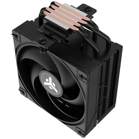 Dissipatore CPU ITEK ICY-4HAT ARGB 120mm Display Digitale PWM 180W TDP Intel AMD