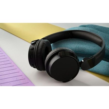 Cuffie Wireless Bluetooth On-Ear 55 Ore USB-C Dynamic Bass Nero Philips Serie 4000