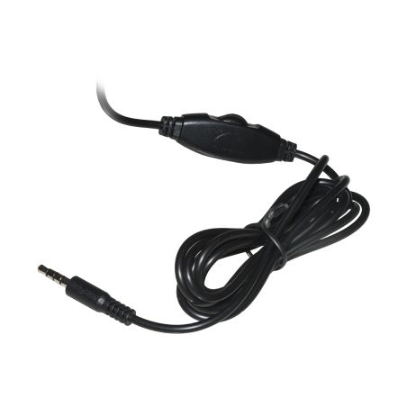 Cuffie Stereo con Microfono Orientabile Jack 3,5mm TRRS Cavo 1,8m LKHS03
