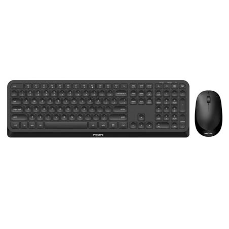 Kit Tastiera e Mouse Wireless Philips SPT6307B/34 Layout Italiano QWERTY – Connessione Wireless 2.4GHz