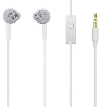 Auricolari In-Ear con Microfono Jack 3,5mm Cablati Bianchi Bulk