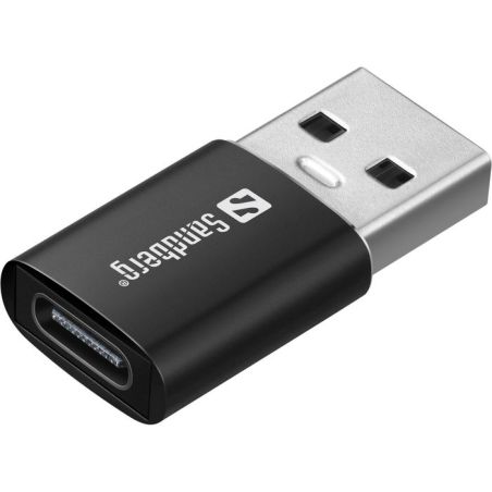 Auricolari In-Ear USB-C USB-A Microfono Controllo Volume Neri Sandberg