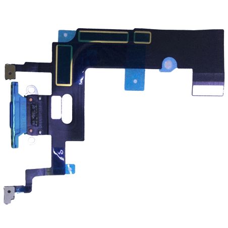 Connettore Ricarica Flex per iPhone XR Blu Blue Porta Carica