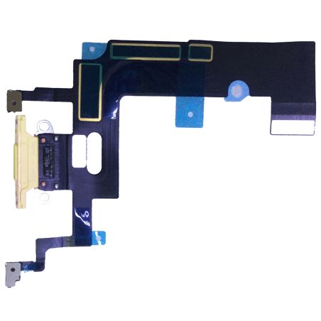 Connettore Ricarica Flex per iPhone XR Giallo Yellow Porta Carica