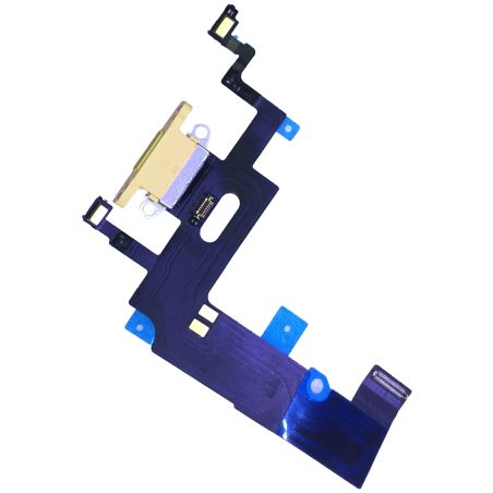 Connettore Ricarica Flex per iPhone XR Giallo Yellow Porta Carica