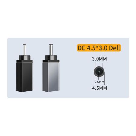 Cavo USB-C a DC 4.5x3.0mm 140W 1,8m per Notebook Dell