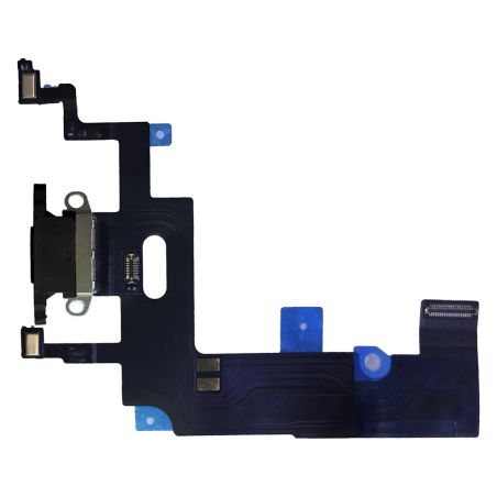 Connettore Ricarica Flex per iPhone XR Nero Black Porta Carica
