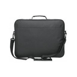 Borsa Notebook 17.3" Manhattan Cambridge Apertura Conchiglia Tracolla Nera