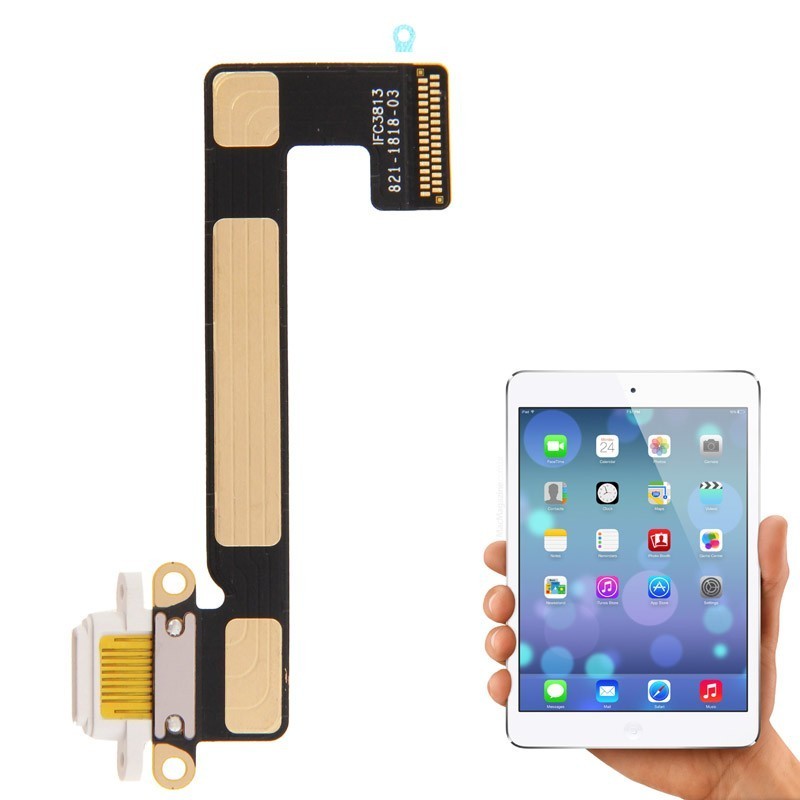 Cavo Flat Dock Ricarica iPad Mini 2 Bianco A1489 A1490 Cavo Flat Dock Ricarica iPad Mini 2 Bianco A1489 A1490